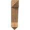 Ekena Millwork Traditional Arts & Crafts Smooth Bracket, Western Red Cedar, 5 1/2"W x 20"D x 24"H BKT06X20X24TRA03SWR - alternate 2